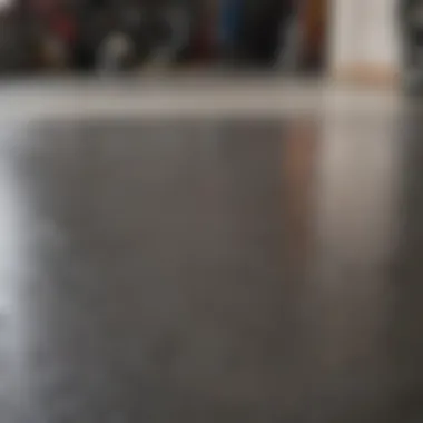 Industrial Chic Durability Industrial chic garage floor paint