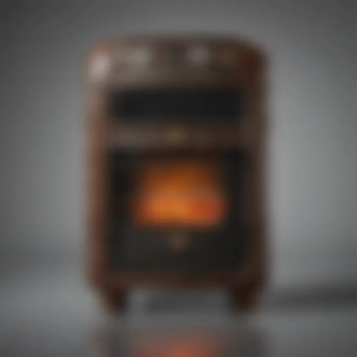 High-capacity gas space heater with advanced safety features