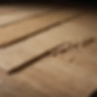 Comparison of different types of sandable wood fillers