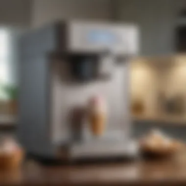 Innovative Features: The Technology Behind a 2 Qt Ice Cream Maker Close-up of essential features on a 2 qt electric ice cream maker, emphasizing its technology