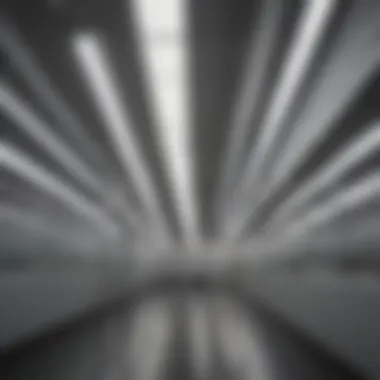 Various types of clear fluorescent light covers