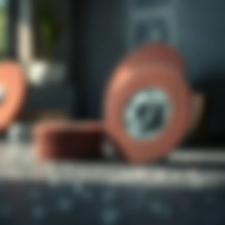 Visual representation of sustainable materials used in sanding discs