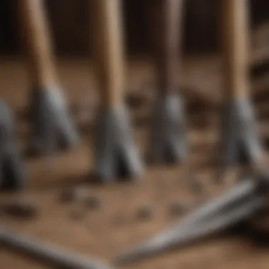 Historical Significance of Horseshoe Nails Historic diamond horseshoe nails displayed alongside traditional equestrian tools.