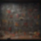 A vibrant display of tools and materials in a local DIY store