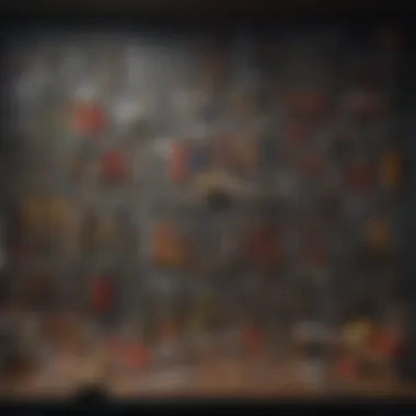 Diverse Tools and Materials at Your Local DIY Store A vibrant display of tools and materials in a local DIY store