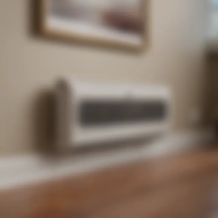 Energy-efficient electric baseboard heater