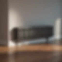 Modern electric baseboard heater design