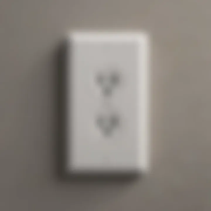 Installation of an extra duty receptacle cover on an outlet
