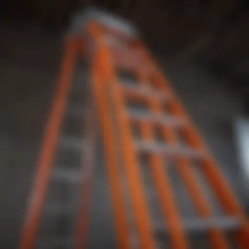 Durable fiberglass construction of the Werner ladder