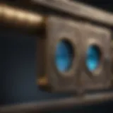 Close-up view of Genie Safe T Beam Sensors showcasing intricate design and components