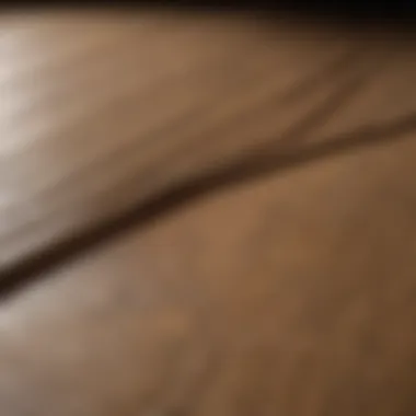 Effortless Application on Wood Surfaces A seamless application of Guardsman filler stick on a wooden surface.