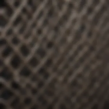 Lattice Sizes in Materials Science Illustration showcasing the application of lattice sizes in materials science