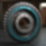 Detailed diagram of Makita skill saw blade
