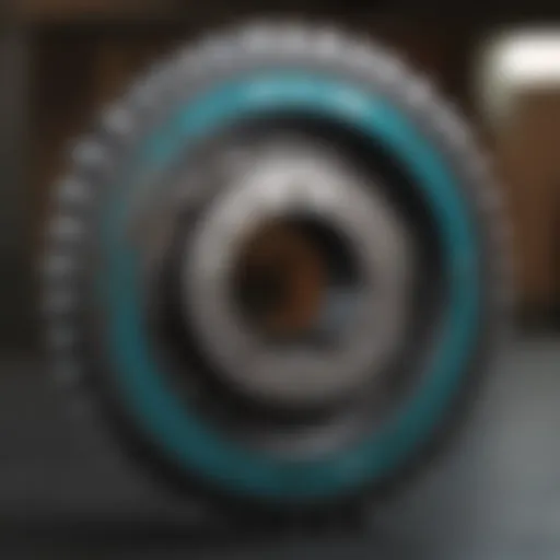 Detailed diagram of Makita skill saw blade