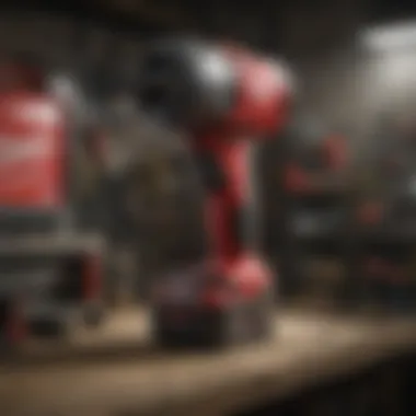 Diverse applications of Milwaukee tools for various projects.