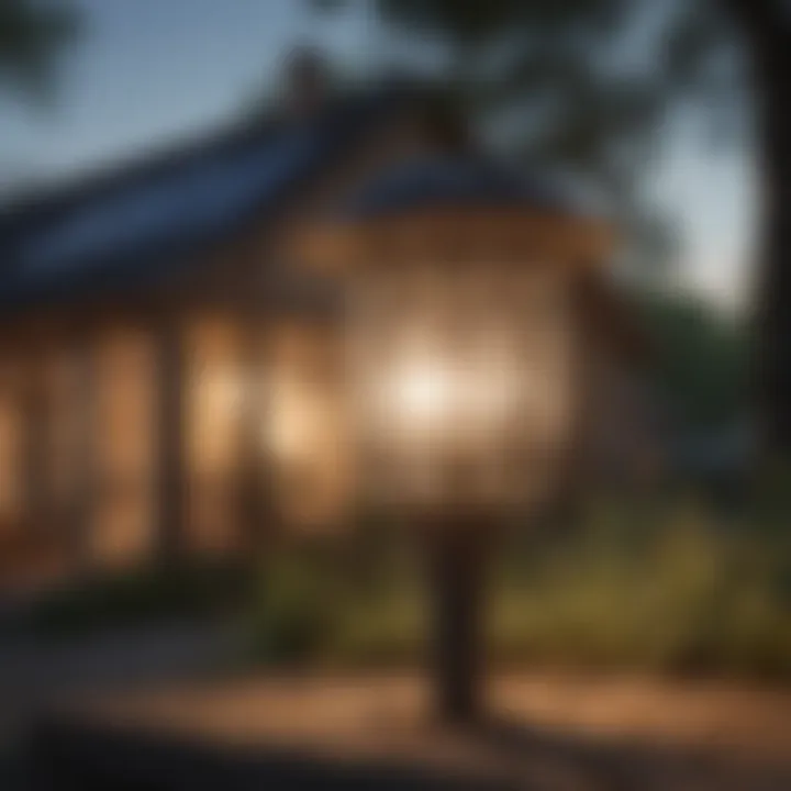 Solar-Powered Outdoor Lights