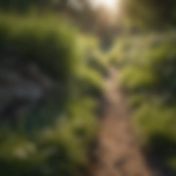 Patch Master Grass in a Biodiverse Habitat Patch Master Grass contributing to biodiversity in a natural habitat