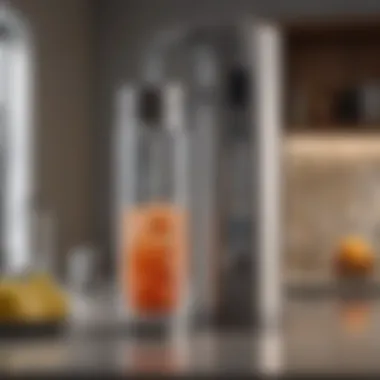 Conceptual illustration of health benefits related to using ceramic water dispensers