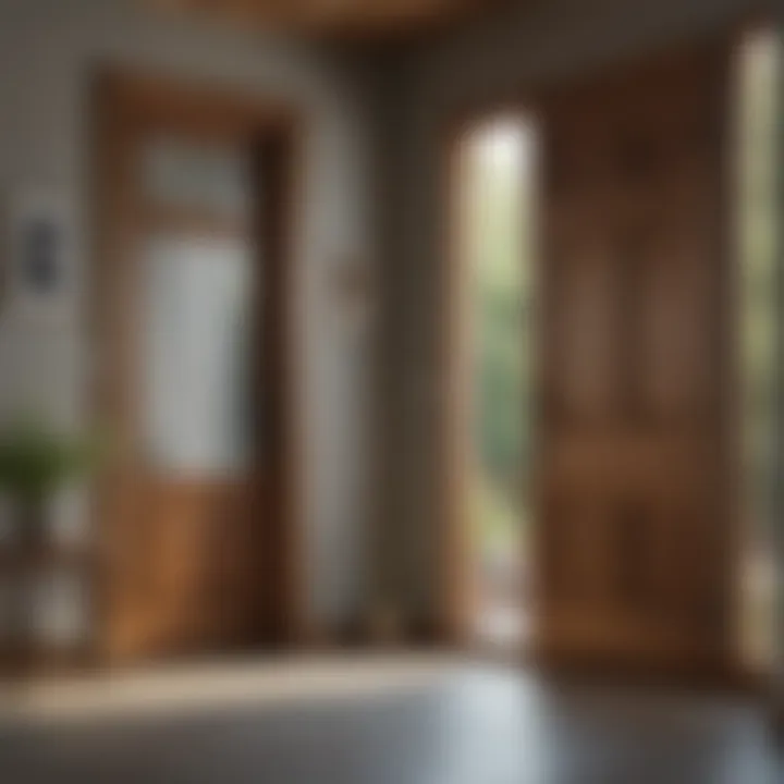 Durability comparison between solid core and hollow core doors