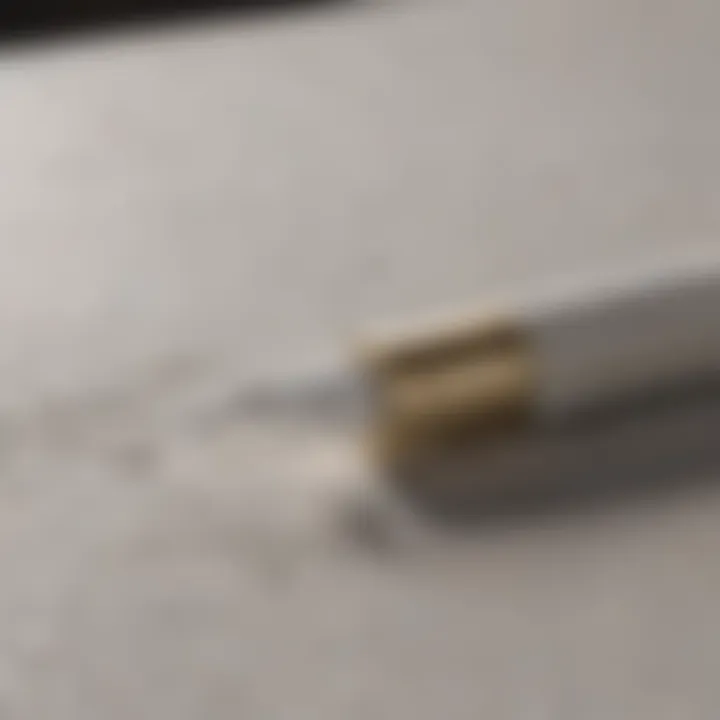 Comparison of different white grout pen products
