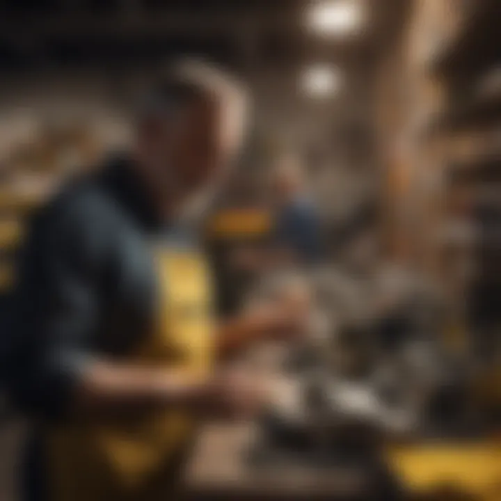 Community event hosted by Dewalt Store, fostering local engagement