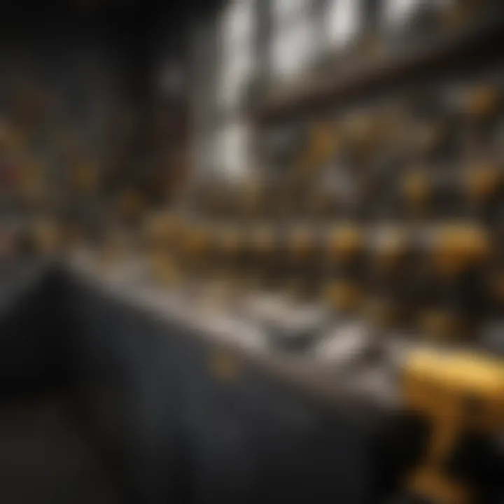 Showcasing an extensive range of Dewalt power tools in-store