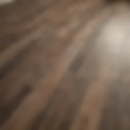 Diverse types of vinyl flooring showcasing various patterns and textures