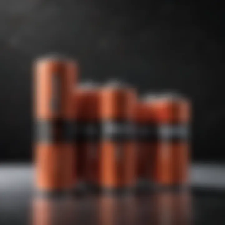 Comparison chart of Energizer Max AAA batteries and competing products