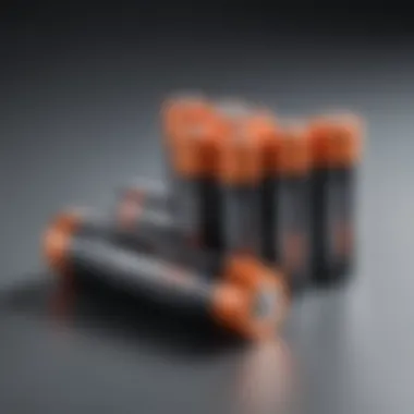 Energizer Max AAA Batteries in Electronic Devices Energizer Max AAA batteries used in various electronic devices