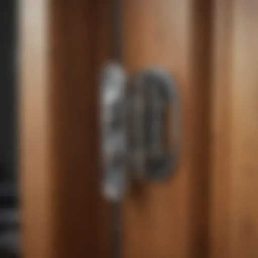 Types of Hinges for Bifold Doors Detailed illustration of bifold door hinge types