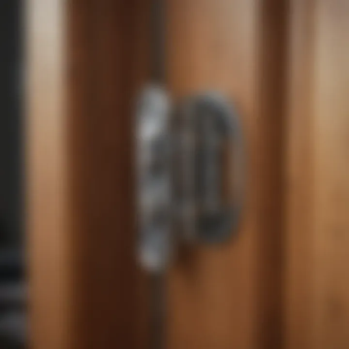 Types of Hinges for Bifold Doors Detailed illustration of bifold door hinge types