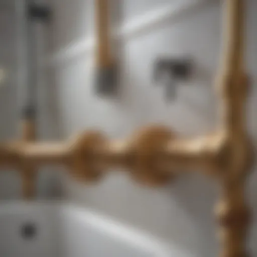 Emergency plumbing repair in action