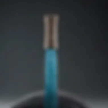 Diagram showcasing the dimensions of the smallest water hose