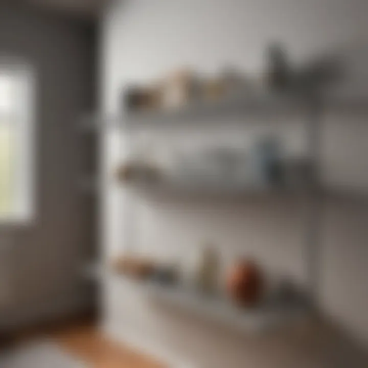 Exploring the Versatility and Applications of a 6-Foot Wire Shelf Installation