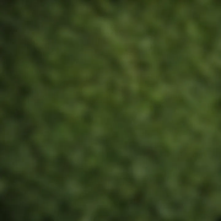 High-Quality Leaf Detail of an Artificial Tree Close-up of a high-quality artificial tree leaf detail