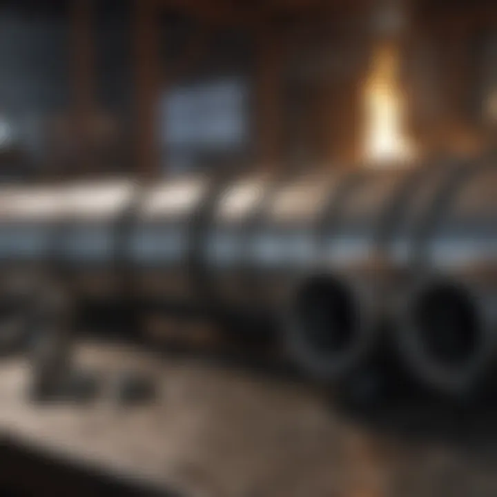 Various fittings and accessories for galvanized pipe