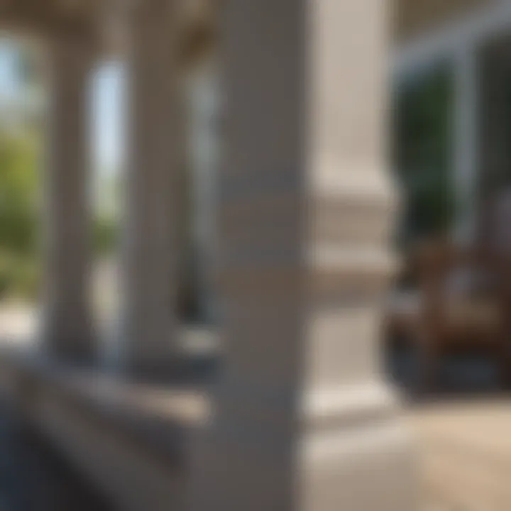 Durable materials used for crafting 5x5 porch posts