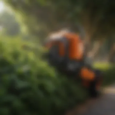 Cutting-edge Performance Efficient cutting capabilities for a smooth hedge trimming experience