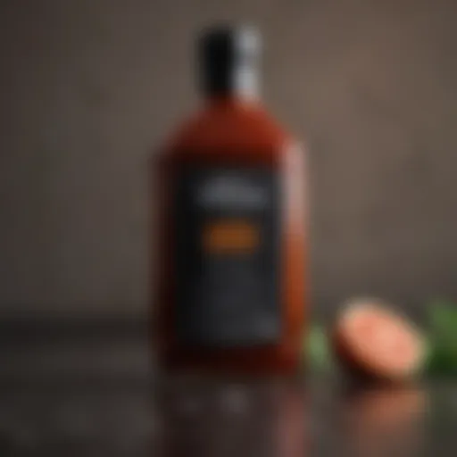 Artisan Crafted BBQ Sauce Bottle
