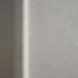 Textural Qualities of Ultralight Drywall Compound Close-up of ultralight drywall compound texture