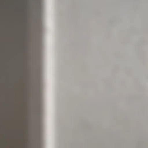 Textural Qualities of Ultralight Drywall Compound Close-up of ultralight drywall compound texture