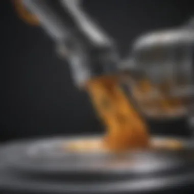 Detailed close-up of Wagner paint sprayer components showcasing design intricacies