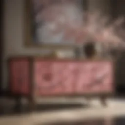Cherry Blossom-Inspired Furniture Design