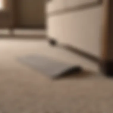Gentle and Effective Felt Furniture Glide for Carpets Felt Furniture Glide on Carpet