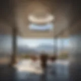Fiberglass insulation in modern architecture
