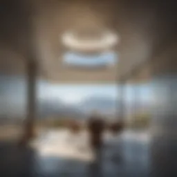 Fiberglass insulation in modern architecture