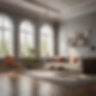 Visual representation of indoor air quality improvement with the use of Filtrete basic filters