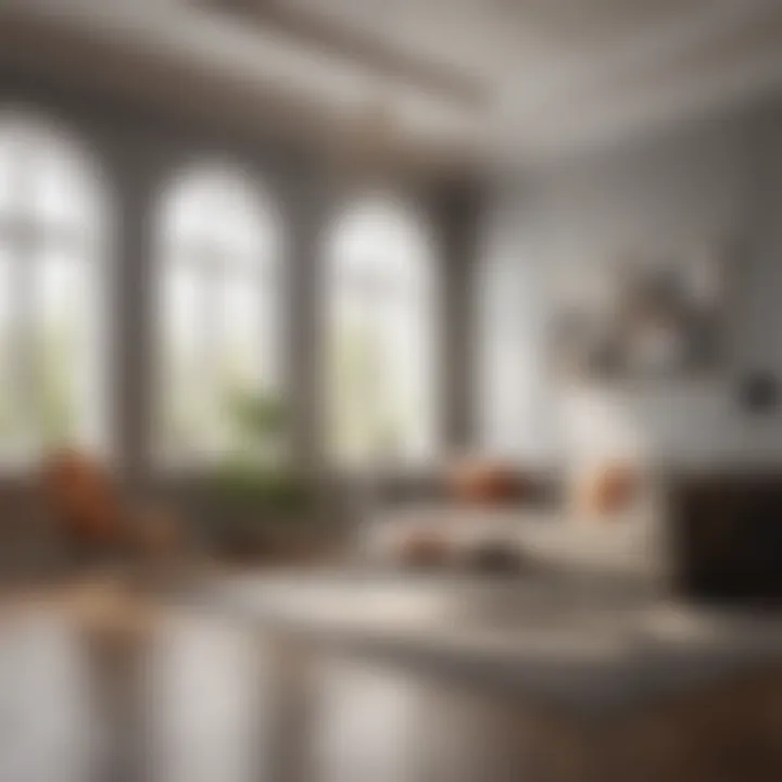 Visual representation of indoor air quality improvement with the use of Filtrete basic filters
