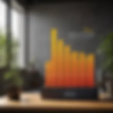 Graph comparing the performance metrics of Filtrete basic filters with competitors