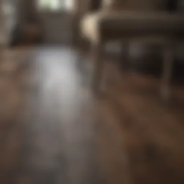 Finishing Touches on Luxury Vinyl Plank Flooring Final touches on luxury vinyl plank flooring